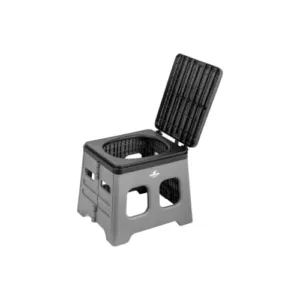 مرحاض متنقل قابل للطي متعدد الاستخدامات