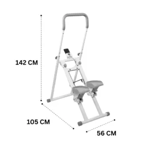 جهاز تمرين تسلق سلالم عمودي منزلي مدمج للجسم الكامل