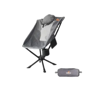 كرسي دوار 360  قماش أكسفورد مع إطار ألمنيوم خفيف