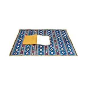 بساط رحلات 2 × 3 متر مع فتحة نار