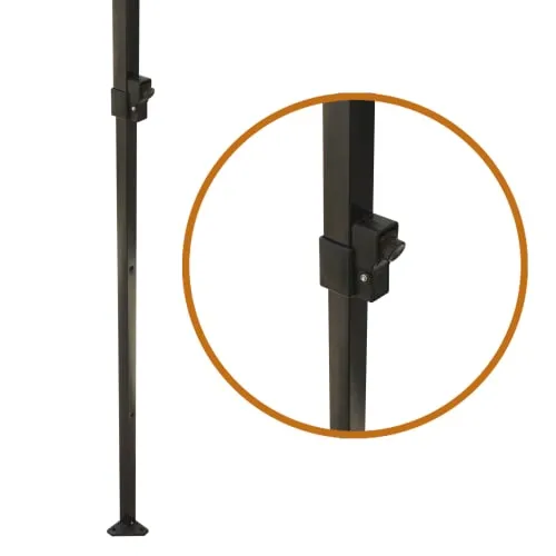 5 (1) مظلة رحلات 3×3 م مع إضاءة LED مدمجة مضاد للماء