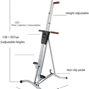 جهاز تسلق عمودي للتمارين المنزلية للجسم الكامل جهاز تسلق عمودي للتمارين المنزلية للجسم الكامل