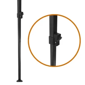 مظلة رحلات سداسية مع إضاءة LED قماش بوليستر مقاومة للماء مظلة رحلات سداسية مع إضاءة LED قماش بوليستر مقاومة للماء