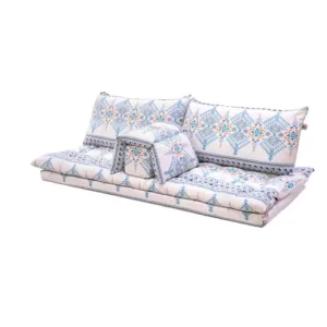 طقم جلسة دارين أبيض تقليمة نجمة