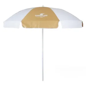شمسية شاطئ 185 سم – لون بيج – قماش بوليستر 150 جم