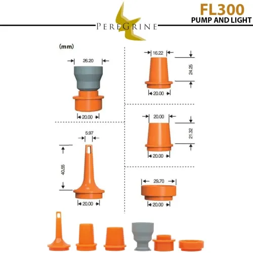 9657895731 منفاخ وكشاف FL300 ببطارية 4800mAh – نفخ وتفريغ مع إضاءة قوية 500 لومن