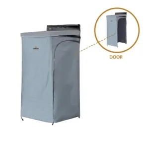 خيمة استحمام أوتوماتيكية جانبية للسيارات 420D مقاومة للماء مع إضاءة LED