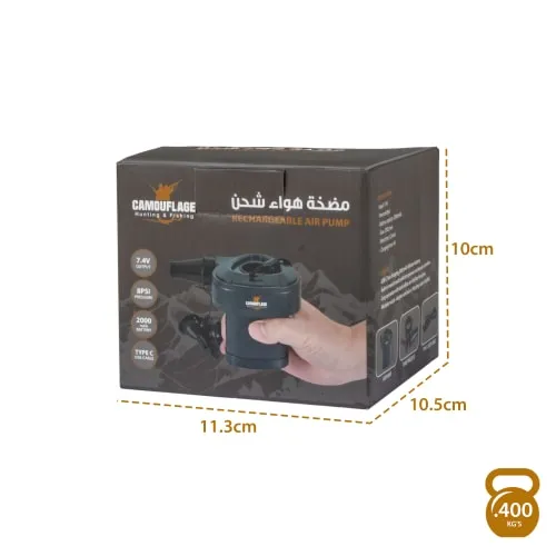 97001829205 مضخة هواء شحن محمولة قوية – نفخ وتفريغ