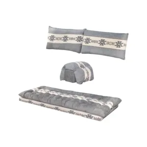 طقم جلسة دبل رصاصي تقليمة ديالا نجمة طقم جلسة دبل رصاصي تقليمة ديالا نجمة