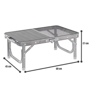 طاولة ألمنيوم سطح نص ألمنيوم نص شبك 60 في 45