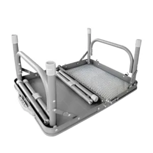 طاولة ألمنيوم سطح نص ألمنيوم نص شبك 60 في 45