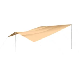 مظلة رحلات 4×5 متر قماش أكسفورد 600D PVC مع أعمدة حديد