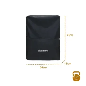 كرسي رحلات HBA-1010B قابل للتعديل بإطار ألمنيوم وقماش مقاوم للماء