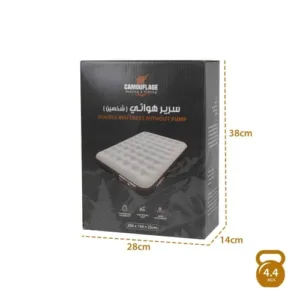 سرير هوائي لشخصين مريح – حمولة حتى 300 كجم