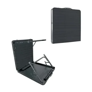 طاولة رحلات ألمنيوم كاموفلاج 120 × 60 سم قابلة للطي