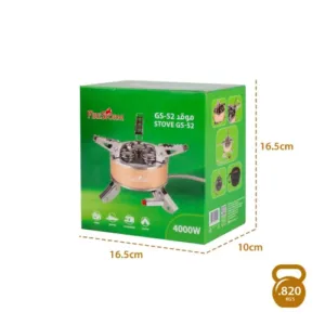 موقد غاز متنقل قوة 4000 واط وإشعال ذاتي