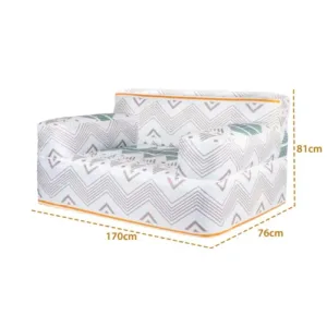 قنفة نفخ لشخصين قماش أكسفورد 600D مع منفاخ كهربائي قنفة نفخ لشخصين قماش أكسفورد 600D مع منفاخ كهربائي