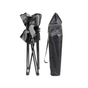 كرسي أطفال قابل للطي قماش أكسفورد بإطار حديد مع حزام أمان