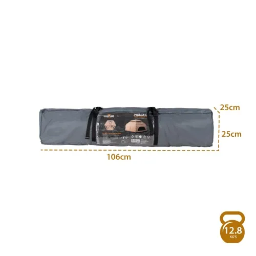 MUSHROOM20TENT20OXFORD خيمة المشروم أكسفورد مقاومة للماء مع هيكل ثابت بستة أرجل ومدخل واسع