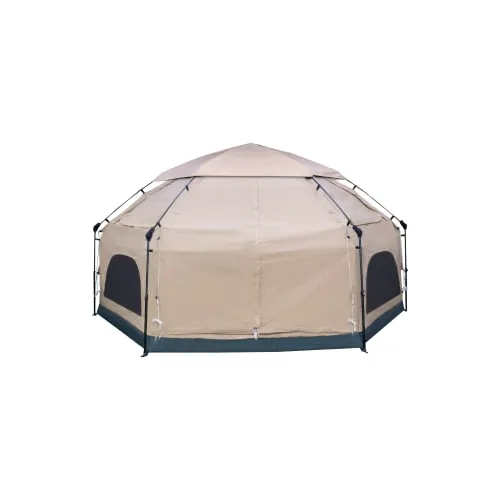 MUSHROOM20TENT3 خيمة المشروم أكسفورد مقاومة للماء مع هيكل ثابت بستة أرجل ومدخل واسع