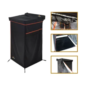 خيمة استحمام جانبية للسيارات قماش أكسفورد 420D مقاومة للماء