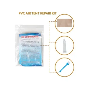 خيمة تفخ TE30 قماش 200D طبقة فضية مقاومة للماء مع منفاخ يدوي