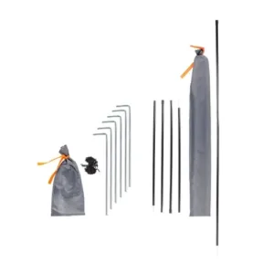 خيمة دسكفري أكسفورد مقاومة للماء مع أعمدة فايبر جلاس وحقيبة تخزين