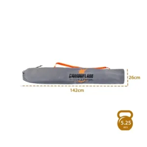 خيمة دسكفري أكسفورد مقاومة للماء مع أعمدة فايبر جلاس وحقيبة تخزين