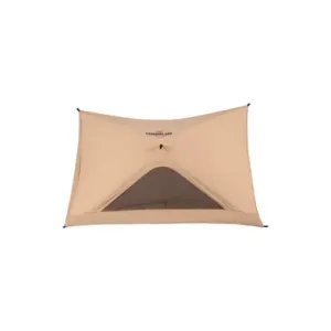 خيمة دسكفري قطن HK015 مقاومة للماء مع أعمدة فايبر وحقيبة تخزين