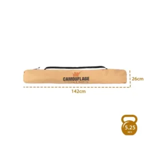 خيمة دسكفري قطن HK015 مقاومة للماء مع أعمدة فايبر وحقيبة تخزين