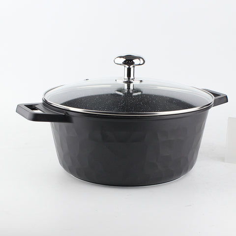 bda20028-4aa6-42b9-b575-42ae8e3949ea طقم أواني طهي جرانيت 12 قطعة - أسود