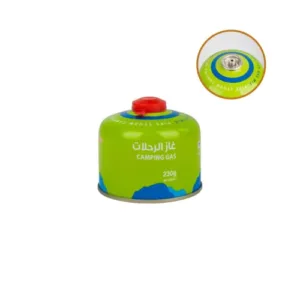غاز رحلات 230 جم خليط بروبان وبيوتان للاستخدام الخارجي