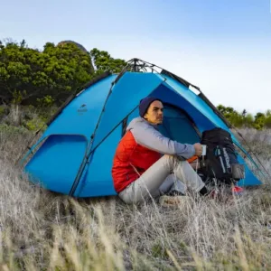 خيمة NATUREHIKE POP UP سريعة الفتح 2.1×1.8 م – لون أزرق