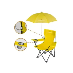 كرسي أطفال مع شمسية قابل للطي قماش أكسفورد مع حامل أكواب