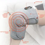⁦لفافة تدليك الركبة مع حرارة مهدئة – أوضاع تدليك متعددة وتحكم مريح⁩ - الصورة ⁦3⁩