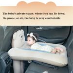 ⁦سرير سيارة هوائي للأطفال على شكل دب نوم مريح وأمان أثناء التنقل⁩ - الصورة ⁦3⁩
