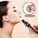 ⁦مزيل شعر الوجه للنساء 2 في 1  جهاز إزالة شعر الحواجب والوجه⁩ - الصورة ⁦2⁩