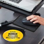 مكتب كمبيوتر محمول قابل للتعديل مع مروحة تبريد - الصورة 6