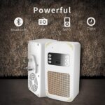 ⁦مكبر صوت قرآن ذكي مع بلوتوث وإضاءة يثبت على الحائط تشغيل سور القرآن مع جهاز تحكم عن بعد⁩ - الصورة ⁦4⁩