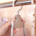⁦علاقات ملابس قابلة للطي – 12 قطعة خفيفة الوزن ومثالية للسفر⁩ - الصورة ⁦3⁩